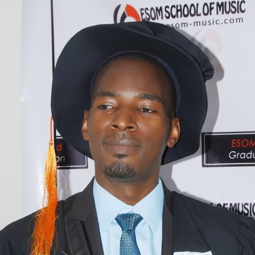 Daniel Kiyega at ESOM School of Music graduation